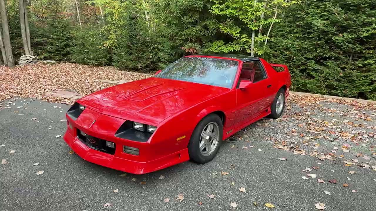 **SOLD by CCC AUCTION** Sub-26K km 1992 Chevrolet Camaro Z28 25th Anniversary
