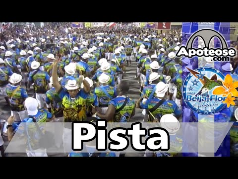 Beija-Flor 2015 - Bateria (Pista) - Ensaio técnico