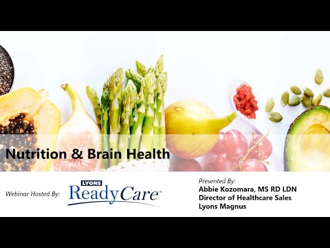 Nutrition and Brain Health