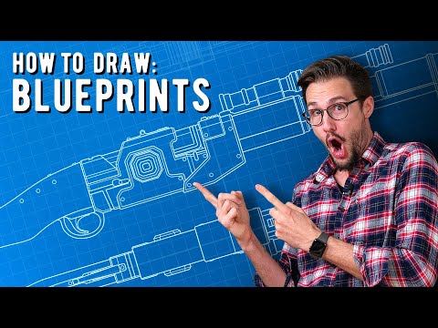 How to draw Blueprints for Cosplay