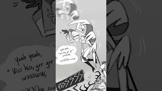 Download lagu lucifer gives alastor a ride!  - Hazbin Hotel comic dub mp3