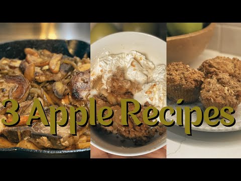 3 Irresistible Apple Recipes 🍎 | Easy Fall Flavours You’ll Love!