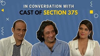 Section 375 | Richa Chadha, Akshaye Khanna and Ajay Bahl's EXCLUSIVE interview video