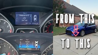 How To Update Gauge Cluster/IPC (Digital Speedometer) Ford Focus 2012-2014 *TUTORIAL*