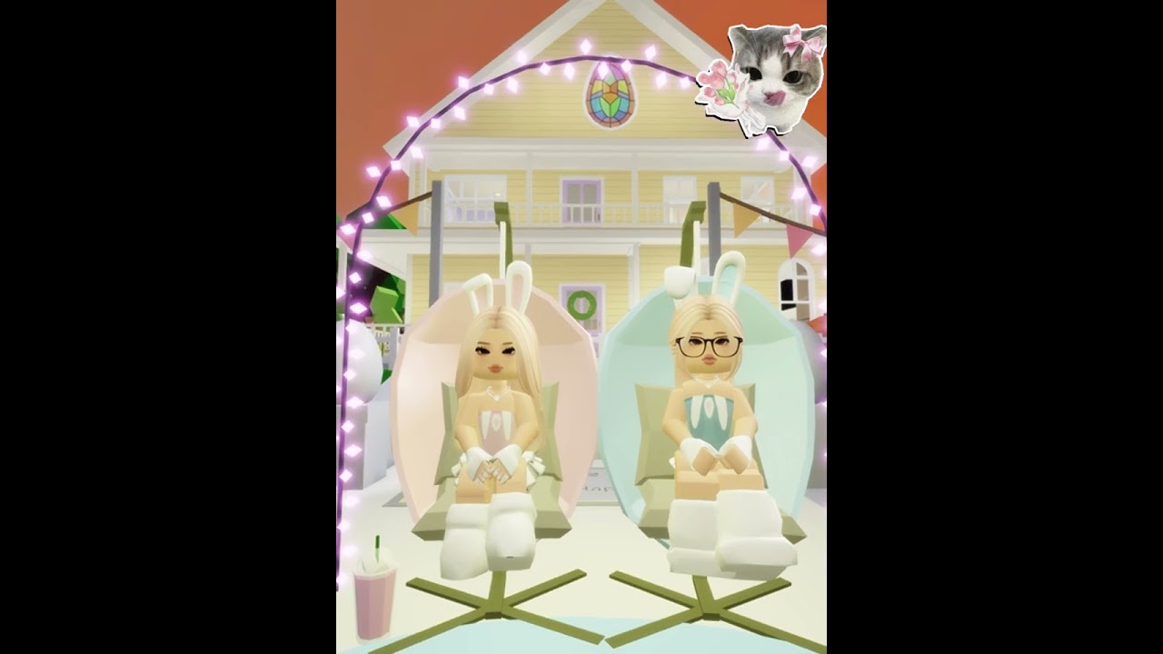 Evento de pascua!!🥚🐣#roblox #evento #ariana #pascua #easter #brookhaven #zara #conejo 