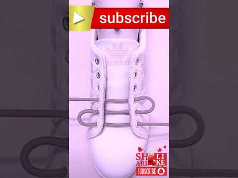 laces style for white shoes | #laces styles for girls #shorts #shorts #short  #shortvideo