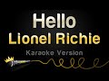 Lionel Richie - Hello (Karaoke Version)