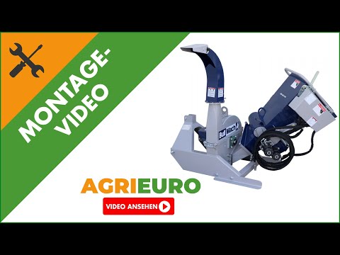 Montagevideo Häcksler für Traktor BullMach ZEUS 100 H-PTO - mit selbsteinziehenden Walzen
