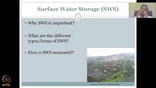 Lecture 11: Key Hydrological Parameters 2 Part -1