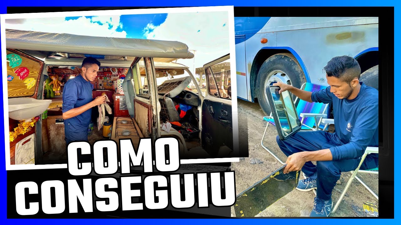 COMO ARRANCA O VIDRO DA KOMBI ,SÓ COM A CHAVE DE FENDA ,(janela agora)@Rondoniensesrodagem8785