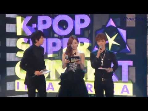 [Fancam] Tiffany, Yonghwa, Kikwang - MC Cut 1 @ SBS Kpop Super Concert Irvine.mp4