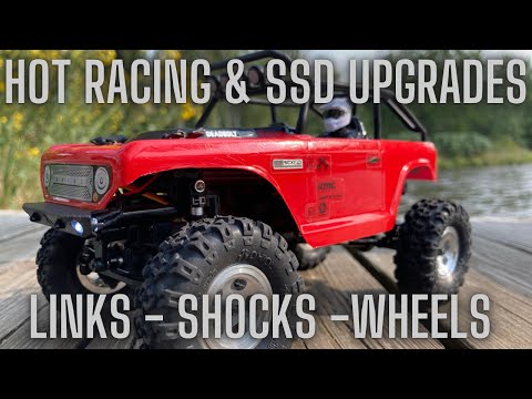 SCX24 Hot Racing & SSD Upgrades