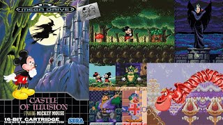 Castle of Illusion Starring Mickey Mouse Mega Drive / Genesis - C&M Playthrough