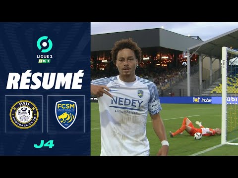 PAU FC - FC SOCHAUX-MONTBÉLIARD (0 - 3) - Résumé - (PAU - FCSM) / 2022-2023