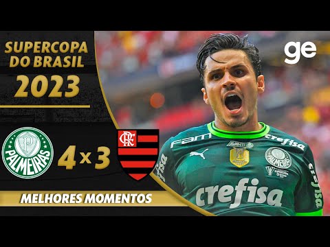Gols e lances de Palmeiras x Flamengo