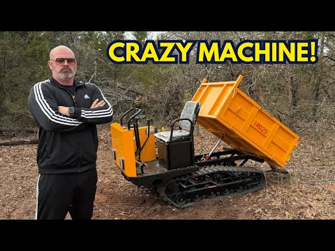 This Machine is the CRAZIEST Tracked Dumper I Have Ever Seen!