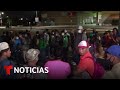 Sale desde Honduras la primera caravana migrante de 2024 rumbo a EE.UU. | Noticias Telemundo