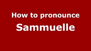 How to pronounce Sammuelle