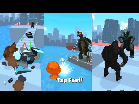 Satisfying Mobile Game: I Want Pizza, Push Harder, Laser Man Run, Slimy Race, Color Ball 2048,......