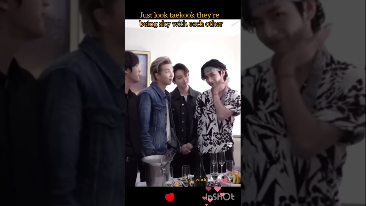 #bts taekook edit#vkookcute #taekooklover #btsarmy #angelworld #btsshorts