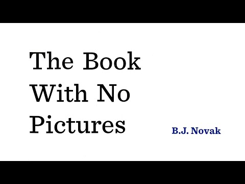 The Book With No Pictures – 📄 Hilarious read aloud of a kids book with no pictures!