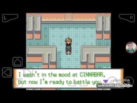 Pokémon Liquid Crystal Vs Gym Leader Blue