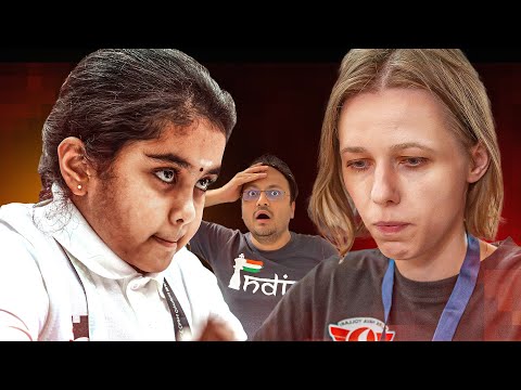 10-year-old Bodhana Sivanandan stuns former Women's World Champion Mariya Muzychuk | ECC women 2025