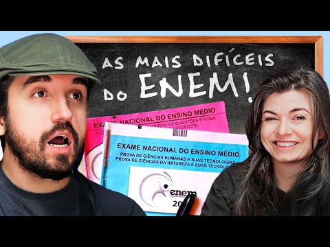 RESOLVENDO as 10 questões MAIS DIFÍCEIS do ENEM 2024!