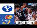 BYU Cougars Vs Kansas Jayhawks Full Game Highlights ESPN College Basketball