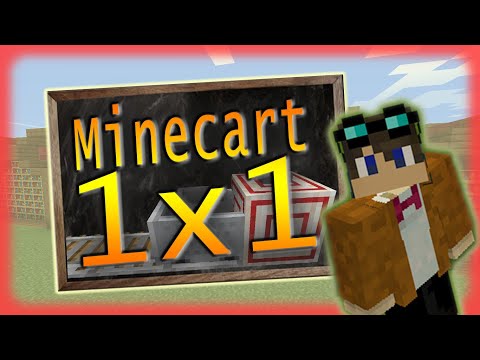 Minecarts & Schienen Teil 1 | Redstone-Schule Folge 70 | Minecraft Tutorial