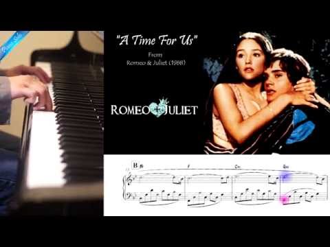 "A Time For Us" - Romeo & Juliet Piano solo cover