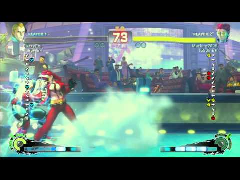 SSF4 Rank Match  FuzzyPhi (AB)  vs  Markun2009 (VI)