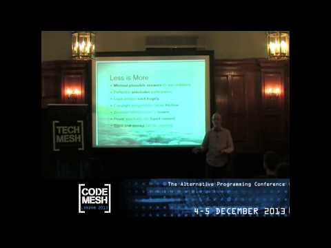 Tech Mesh 2012 - Social Architecture 101 - Pieter Hintjens