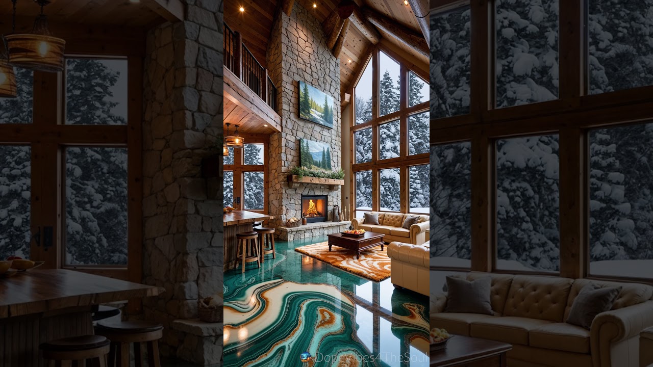 Winter Wonderland: Cozy Rustic Cabin With Stunning Snow Views