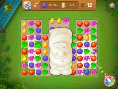 Gardenscapes - New Acres - Level 16 - No Boosters (by match3news.com)