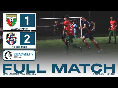 Cassina Calcio - F.C. Cernusco 1-2 | Full Match | Prima Categoria 2025/26