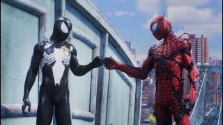 Not on My Watch (No HUD) | Carnage & Classic Black Suit | Marvel's Spider-Man 2