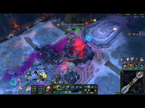 League Of Legends: Singed max speed ( ARAM )
