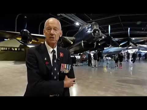 Jonathan Pote on Lancaster NX665, MOTAT, Auckland