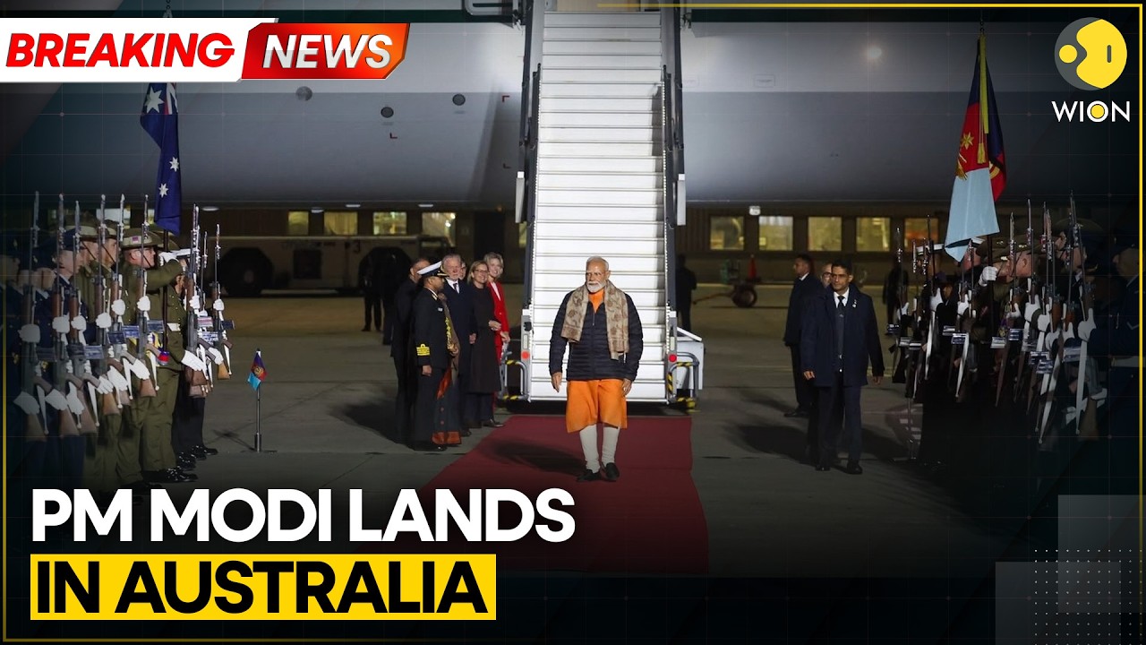 BREAKING: PM Modi Lands In Australia | PM Modi & PM Albanese To Deepen India-Australia Ties | WION