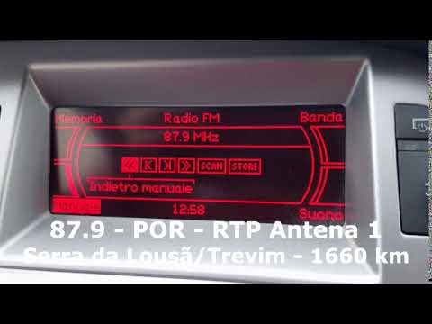 [FmDx - Sporadic E] 87.9, RDP Antena 1, Serra da Lousã/Trevim, Portugal, 1660 Kms