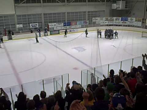 Evansville IceMen Shootout, Victory Celebration & 3 Stars [12-11-09 vs Shooters]