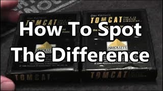 How to Tell if an Atari 2600 Version of Tomcat F-14 is a Mislabeled 7800 Version