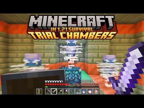 Insane Minecraft 1.21 Trial Chambers Gameplay - Can You Survive?