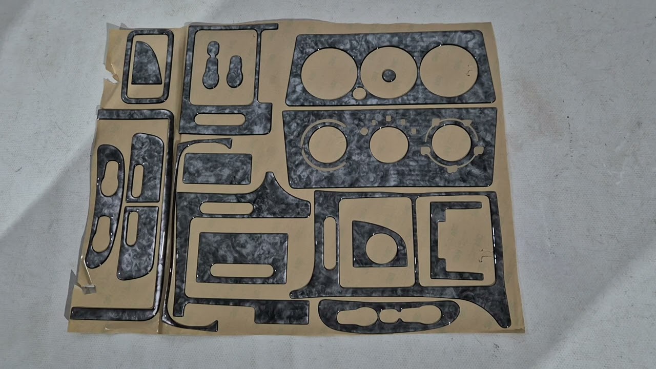 Накладки на Панель Приборов (1995-1999) Video 1