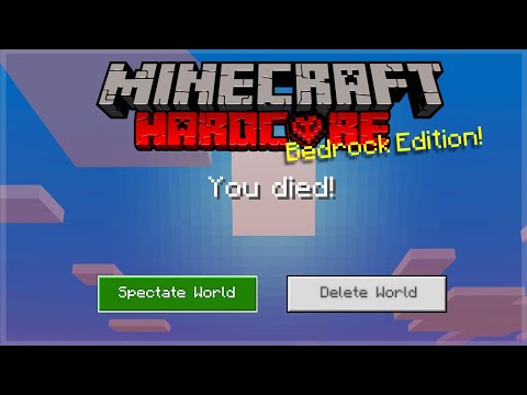 How to get Hardcore Game mode in Minecraft Bedrock Edition