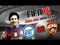 FIFA 14: Online Match. Зенит vs ЦСКА 