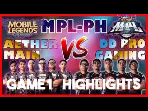 Aether Main Vs Dd Pro Gaming Game 1 / GAME 3 HIGHLIGHTS | MPL-PH GRAND FINALS