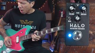 Video thumbnail for Aion FX Halo pedal kit - EHX Big Muff Pi clone - demo by RJ Ronquillo by R.J. Ronquillo