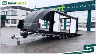 Brian James Race Transporter 7, Seilwinde, elektrische Klappe, Rückfahrkamer car transporter trailer for sale - Image 4 | Autoline SG New Brian James Race Transporter 7, Seilwinde, elektrische Klappe, Rückfahrkamer car transporter trailer | Image 4 - Autoline